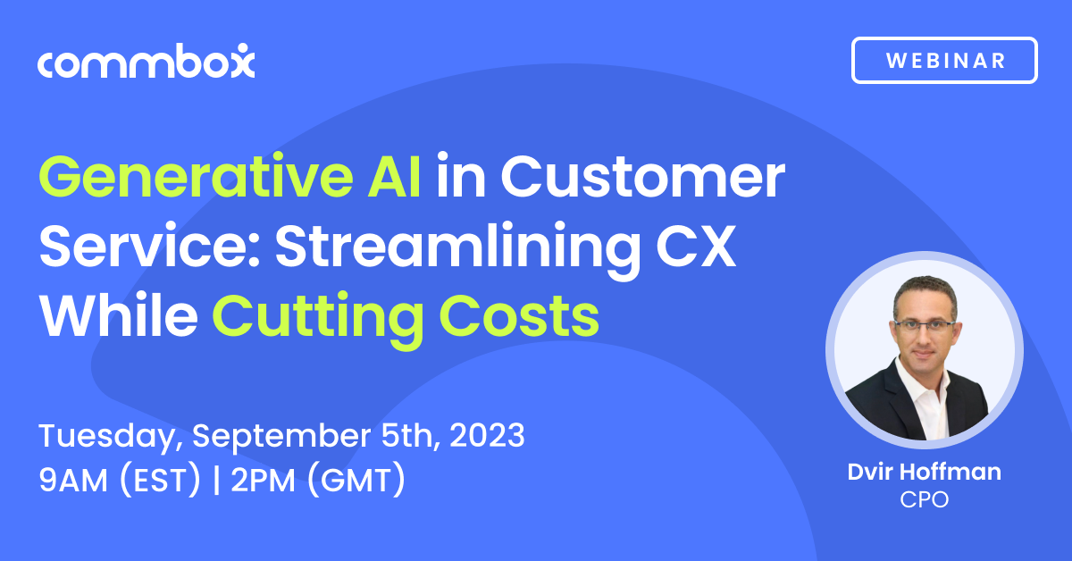 CommBox Generative AI webinar